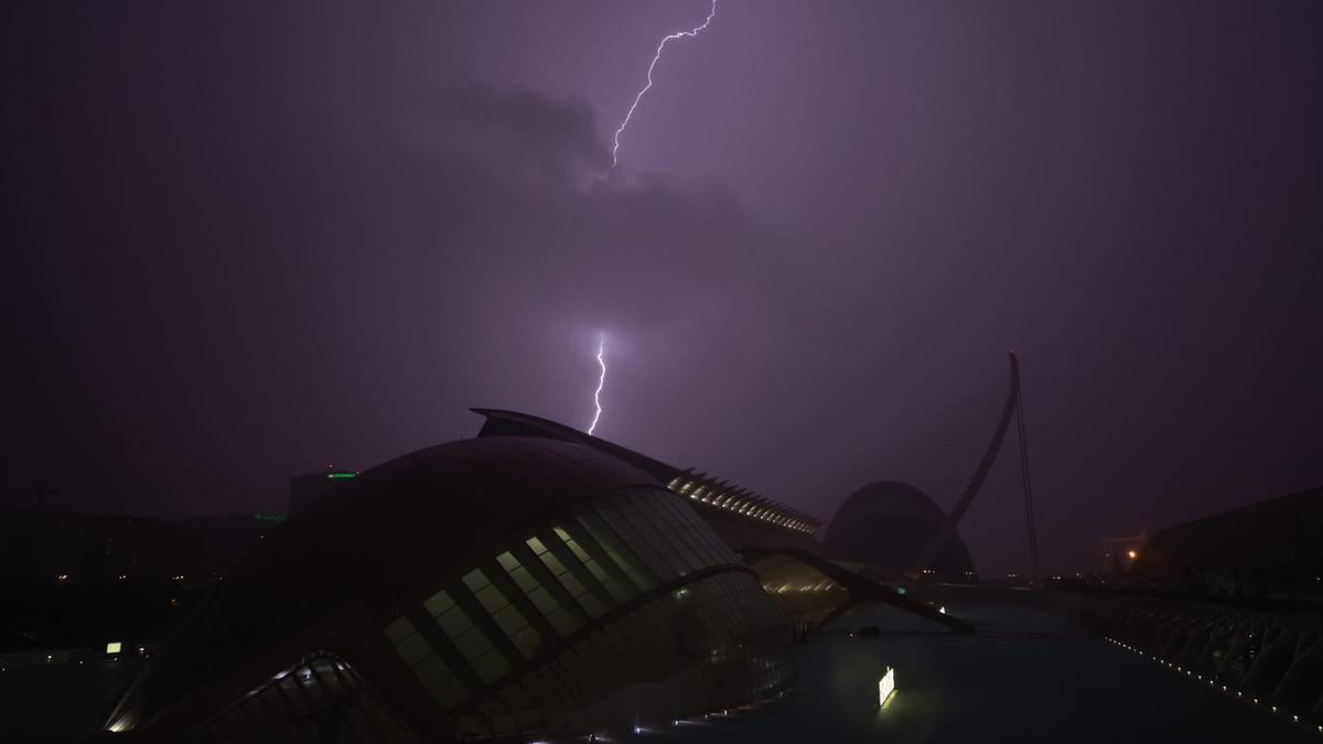 Lluvias torrenciales en Valencia