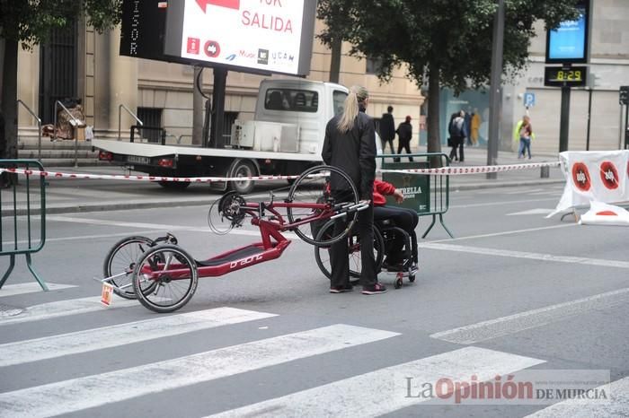 Salida Maratón y Media Maratón de Murcia