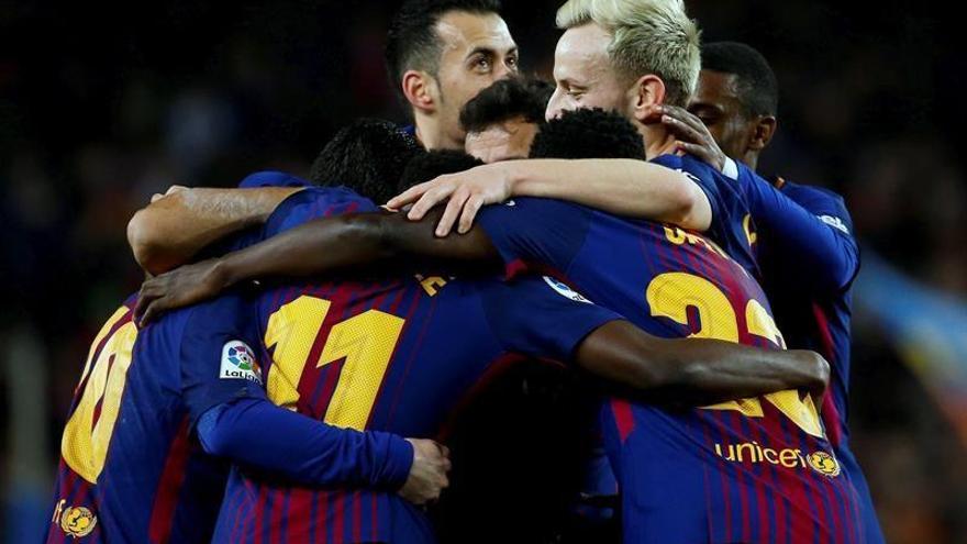 El Barcelona se da un festín ante el Girona (6-1)