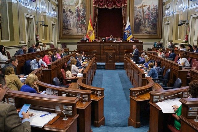 Pleno del Parlamento de Canarias 12.07.2022