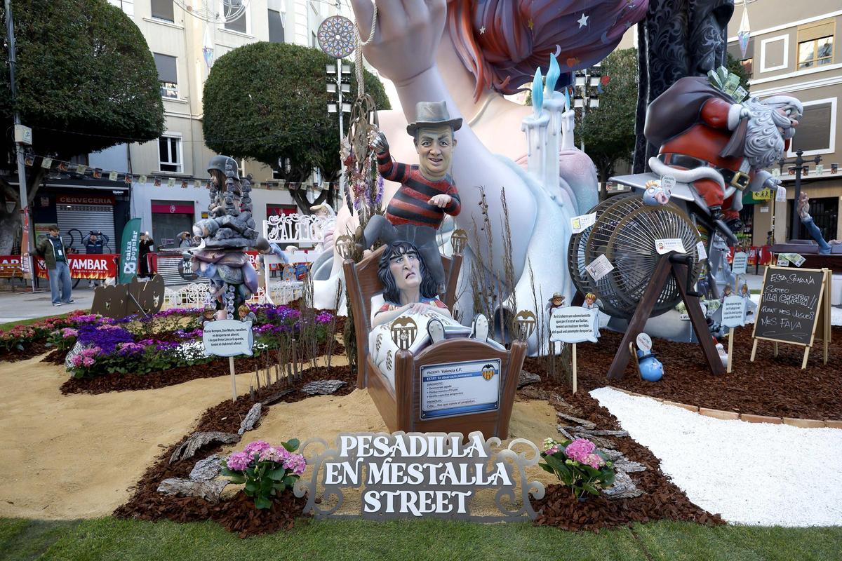 Sueca-Literato Azorín, todos los detalles de la falla ganadora del Ninot Indultat 2026