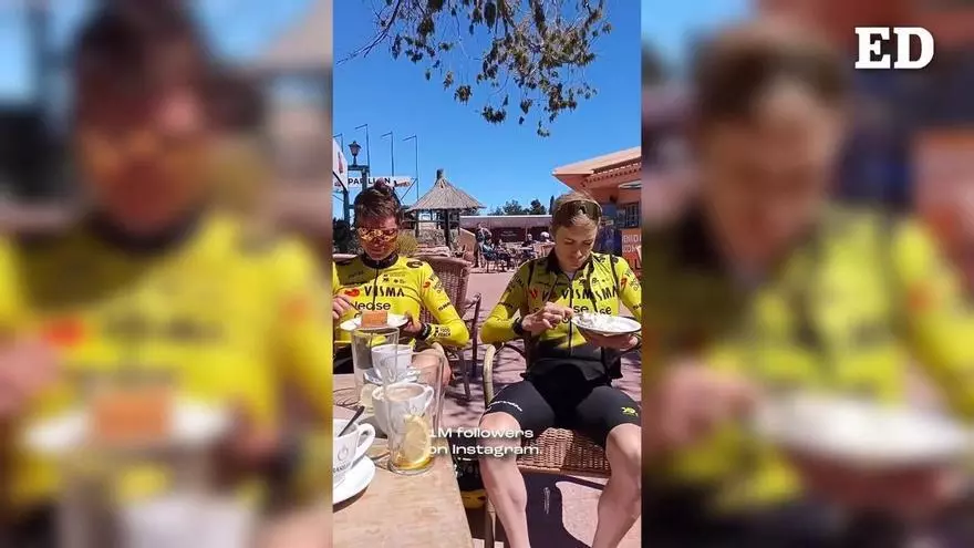 Los corredores del Team Vista | Lease a Bike entrenan en Tenerife al ritmo de la música