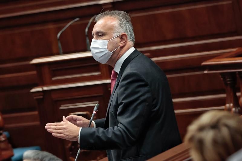 Pleno en el Parlamento de Canarias, 15/12/2021