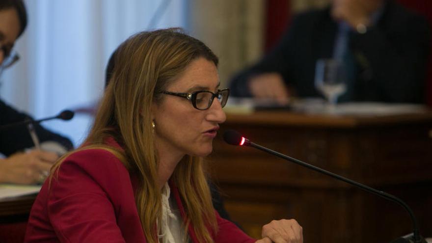 Mari Carmen de España en un pleno