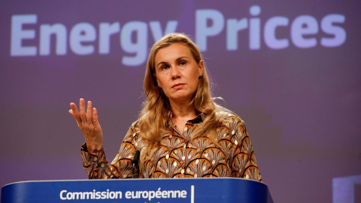 La comisaria europea de Energía, Kadri Simson.