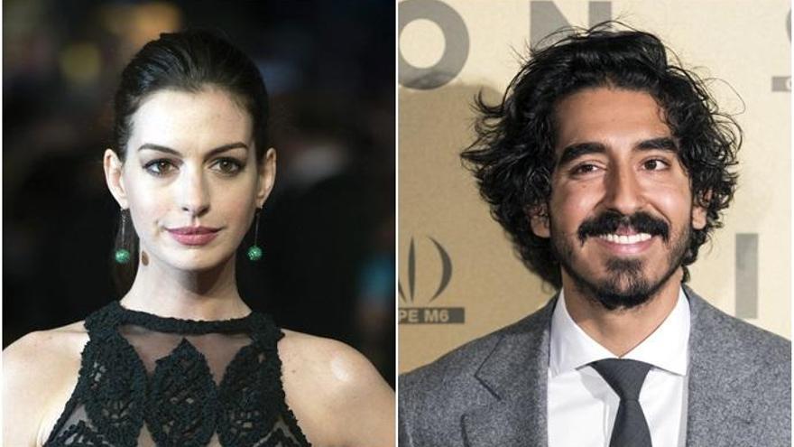 Anne Hathaway y Dev Patel.