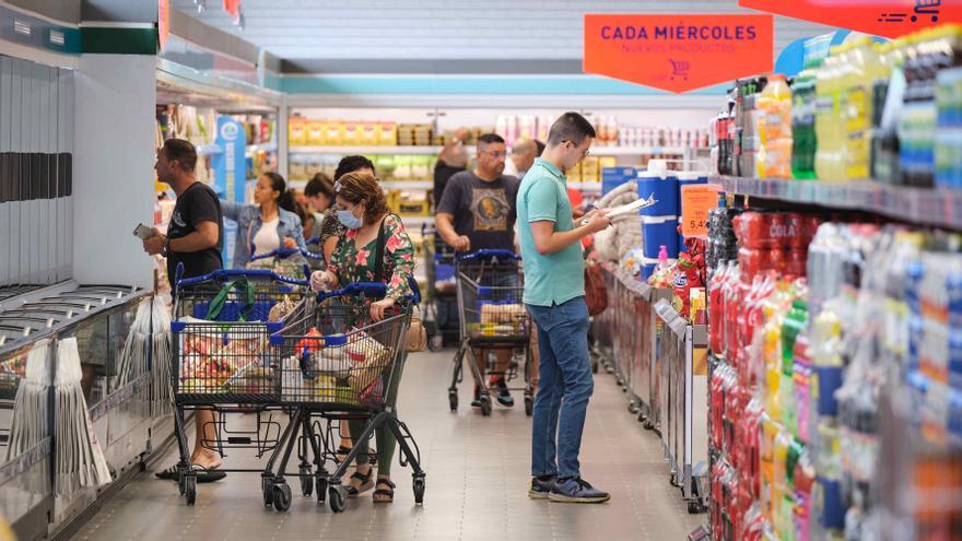 Supermercado de Aldi en Los Rodeos (Tenerife)