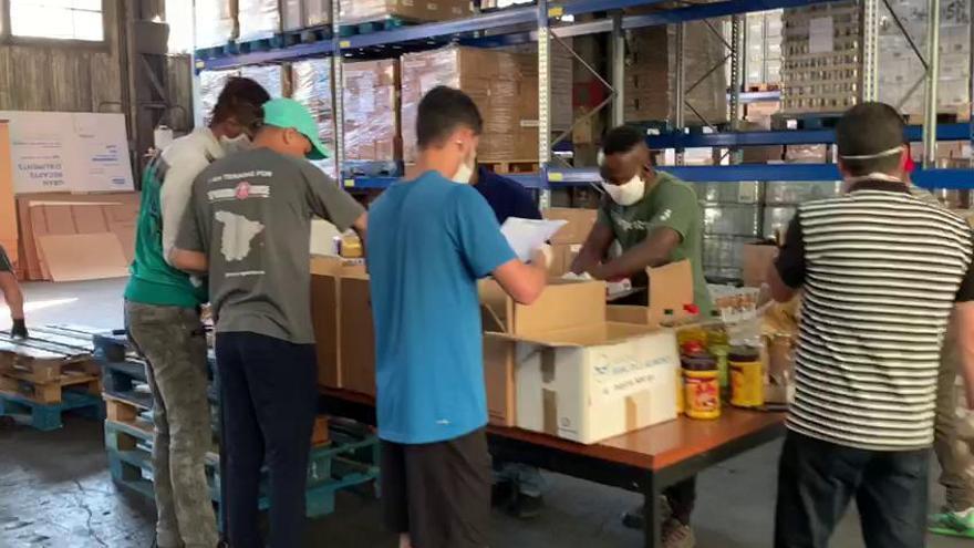 La comunitat mormona dona 20.000 euros en menjar a la plataforma d'aliments
