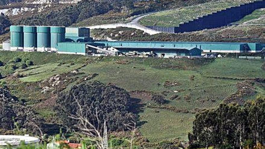 Las instalaciones de la planta de tratamiento de residuos de Nostián.