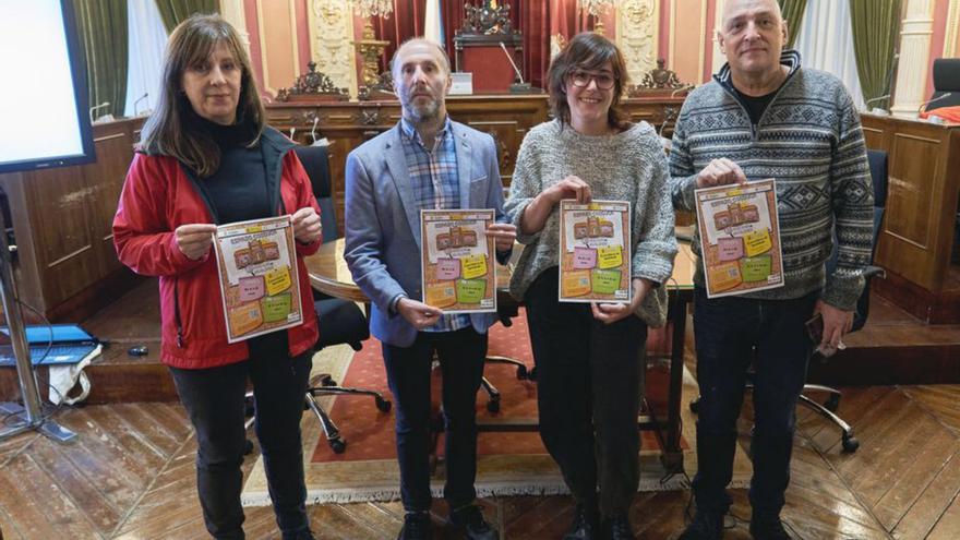 Malena de Jesús, Pérez Jácome, Sonia Fernández y Armando Ojea.