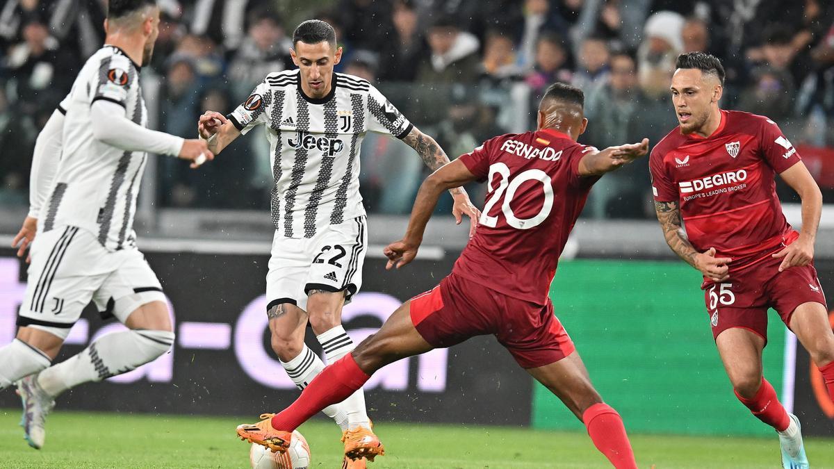 Resumen, goles y highlights del Juventus 1 - 1 Sevilla de la ida de semifinales de la Europa League
