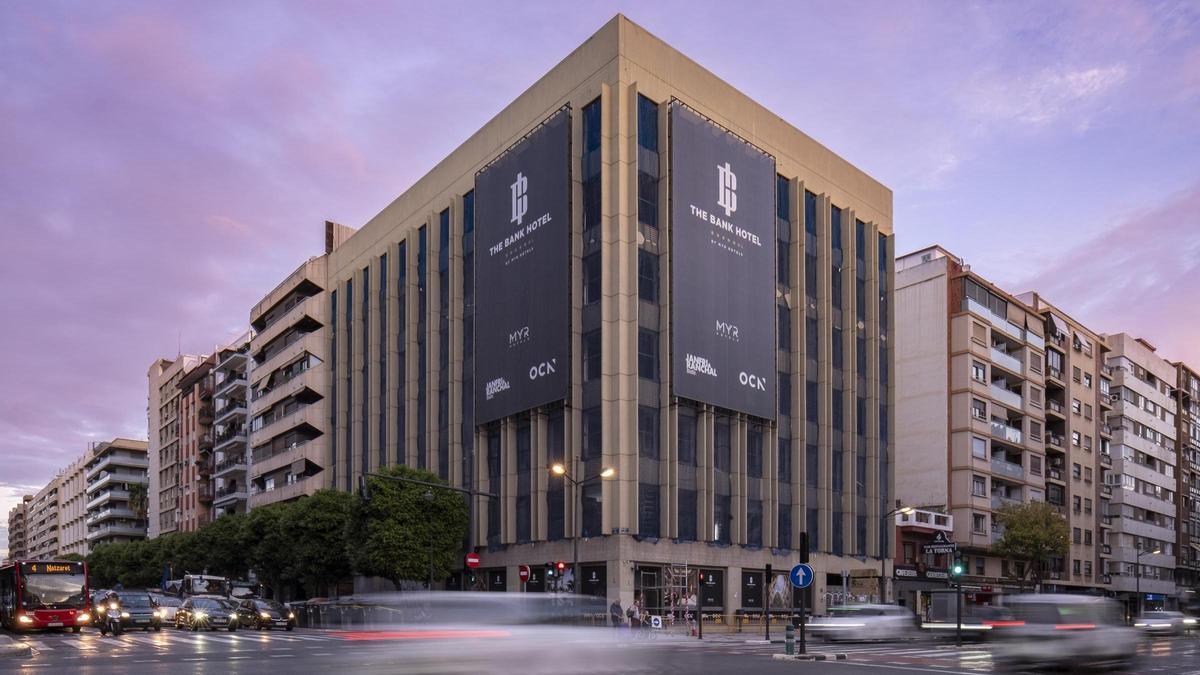 El nuevo The Bank Hotel Valencia by MYR Hotels.