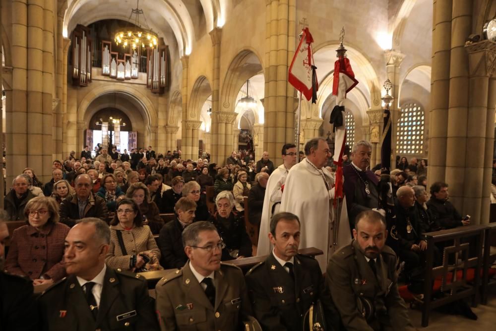 Las procesiones de Viernes Santo de Gijón se quedan sin salir.