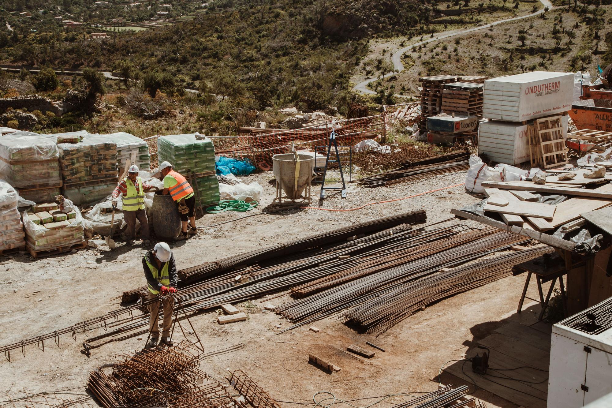 Visita a las obras de Son Bunyola