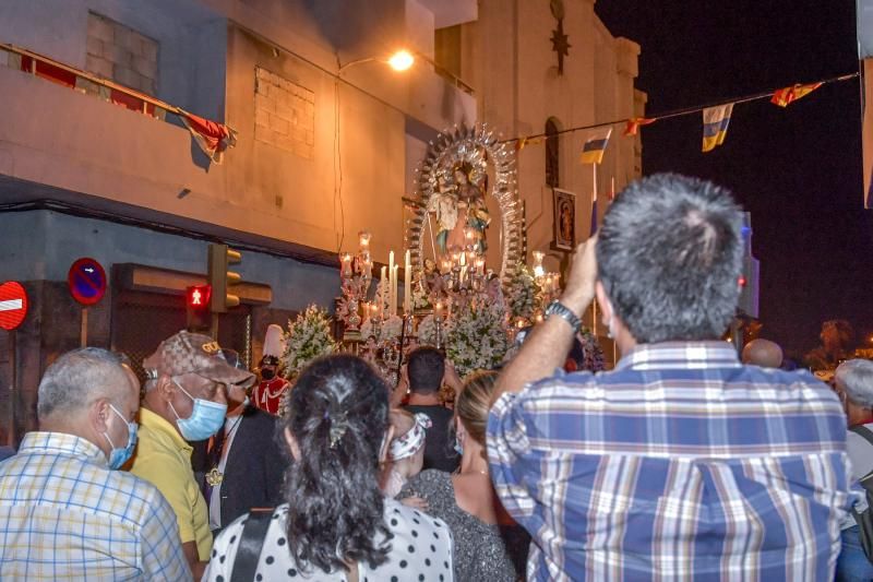 Primera procesión virgen de La Luz tras la pandemia