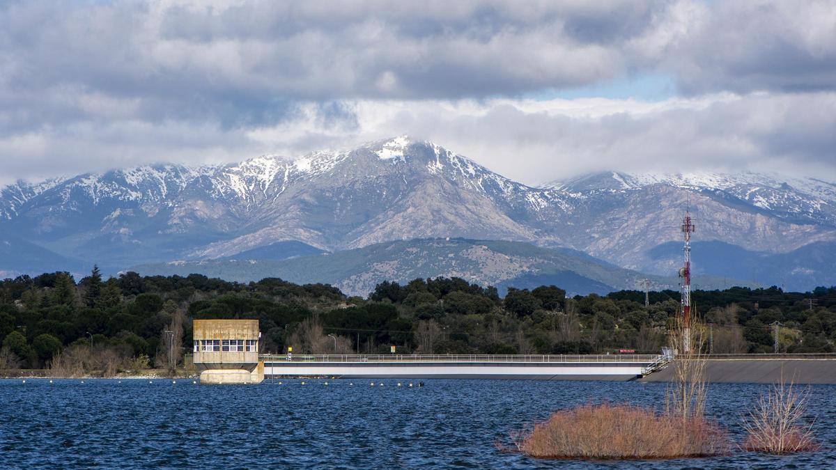 Embalse y presa de Valmayor, a 19 de febrero de 2026