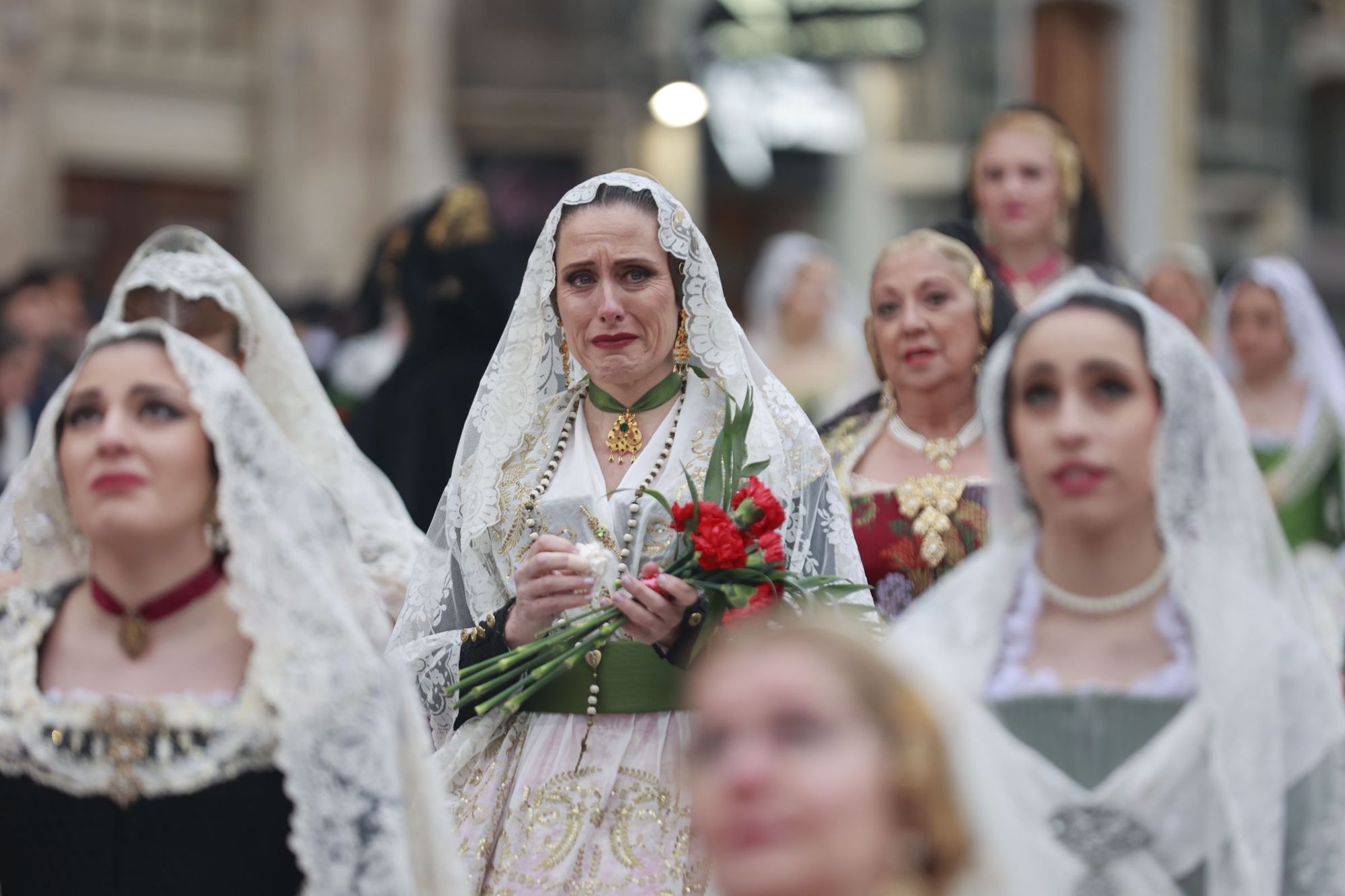 Fotos emotivas ofrenda Fallas