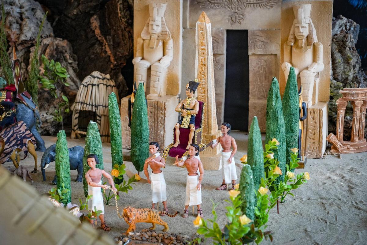 Las Casas Coloradas, Espantaperros, la plaza Alta... todo está en este Belén de Badajoz