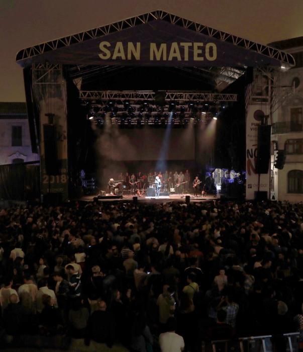 Concierto de Nacho Vegas en San Mateo 2018