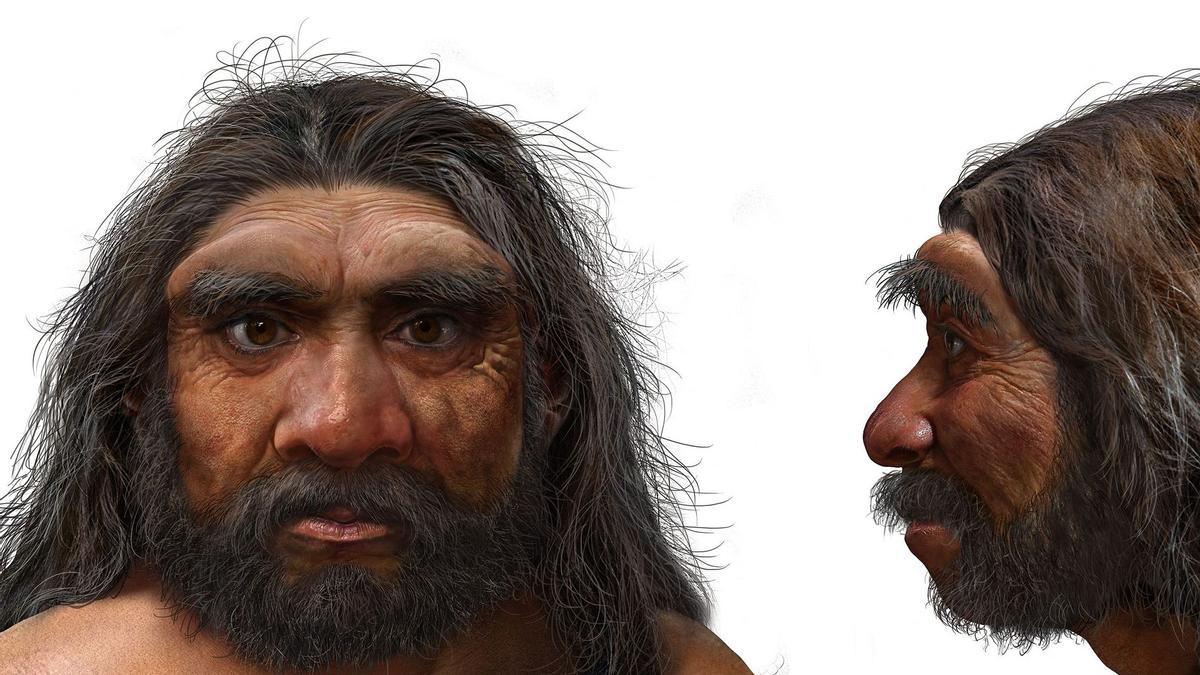 Reconstrucción del posible aspecto de un 'Homo Longi' o 'hombre dragón', la especie de homínido que pobló el continente asiático hace 146.000 años.