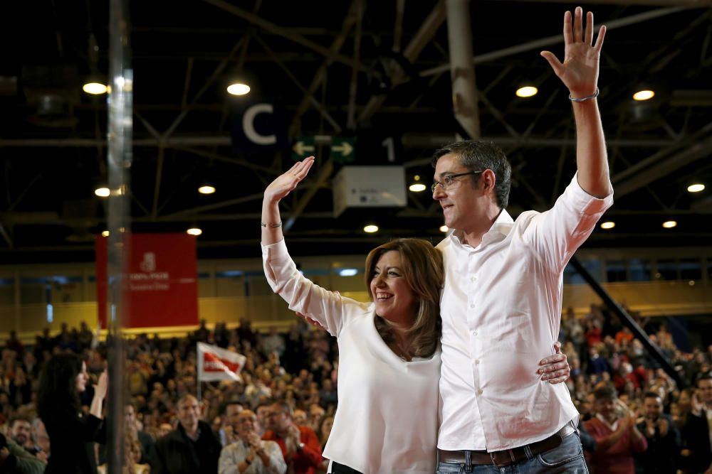 Candidatura de Susana Díaz para liderar el PSOE