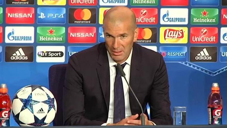 Zidane: "La clave ha sido que los jugadores se llevan de puta madre"