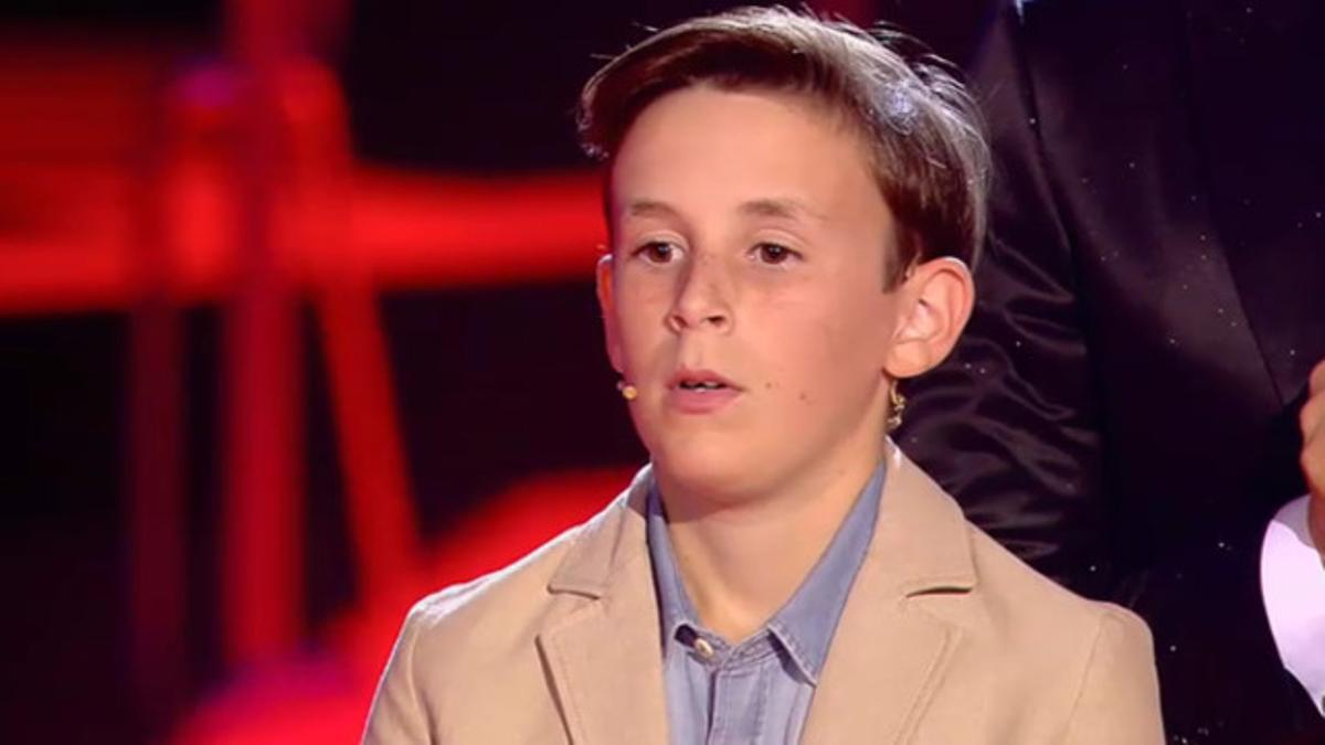 José María, ganador de la segunda edición de 'La voz kids'