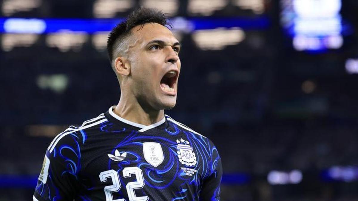 El gol de Lautaro Martínez tras una gran asistencia de Messi