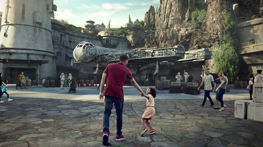 Los parques Disney de Estados Unidos estrenarán en mayo una zona dedicada a Star Wars