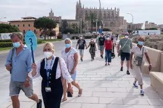 Paseo burbuja de los cruceristas por Palma