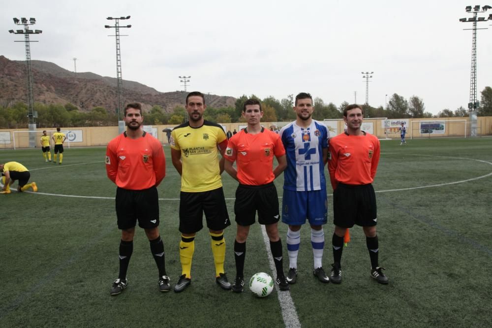 Partido entre el Lorca Deportiva y el Mar Menor