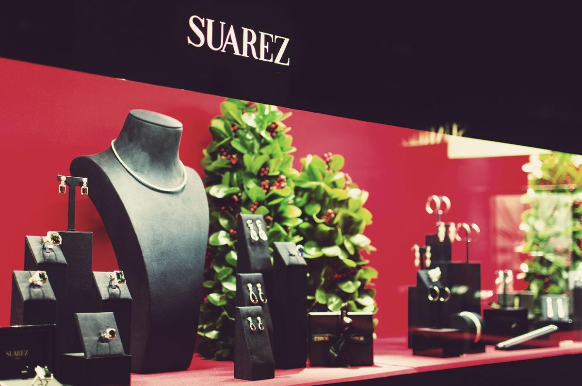 Navidad 2015: escaparate de Joyería Suárez