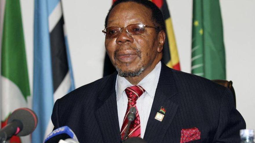 Muere el presidente malauí horas después de ingresar
inconsciente en un hospital