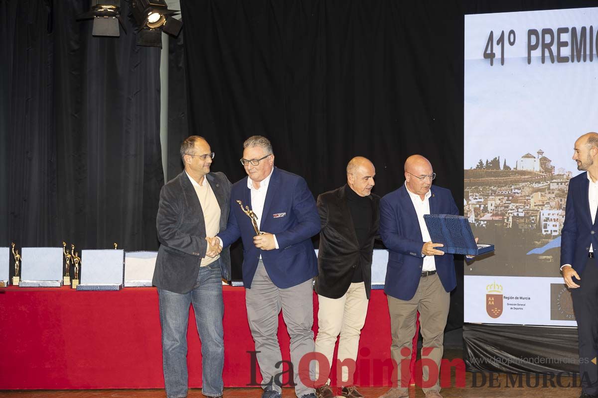 Descubre los ganadores de los Premios al Deporte Murciano celebrados en Cehegín