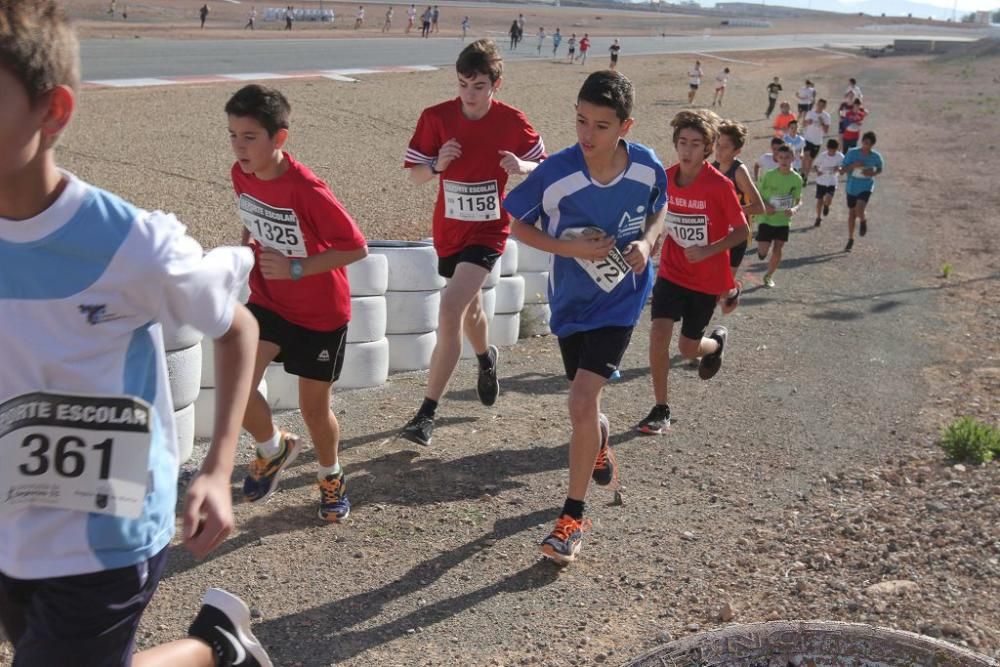 Cross Escolar Cartagena en el Circuito de Velocida