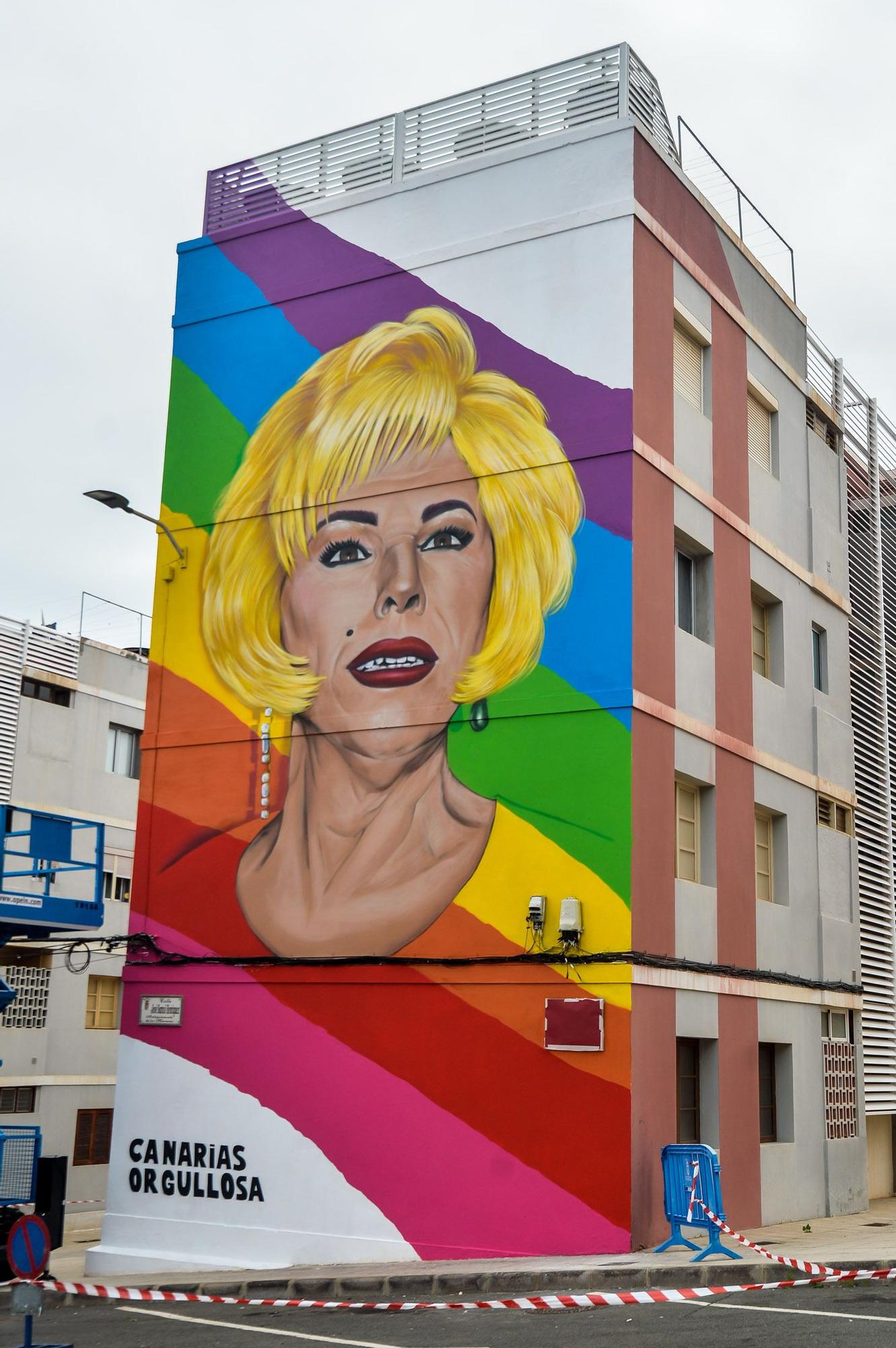 Mural del artista Xayo