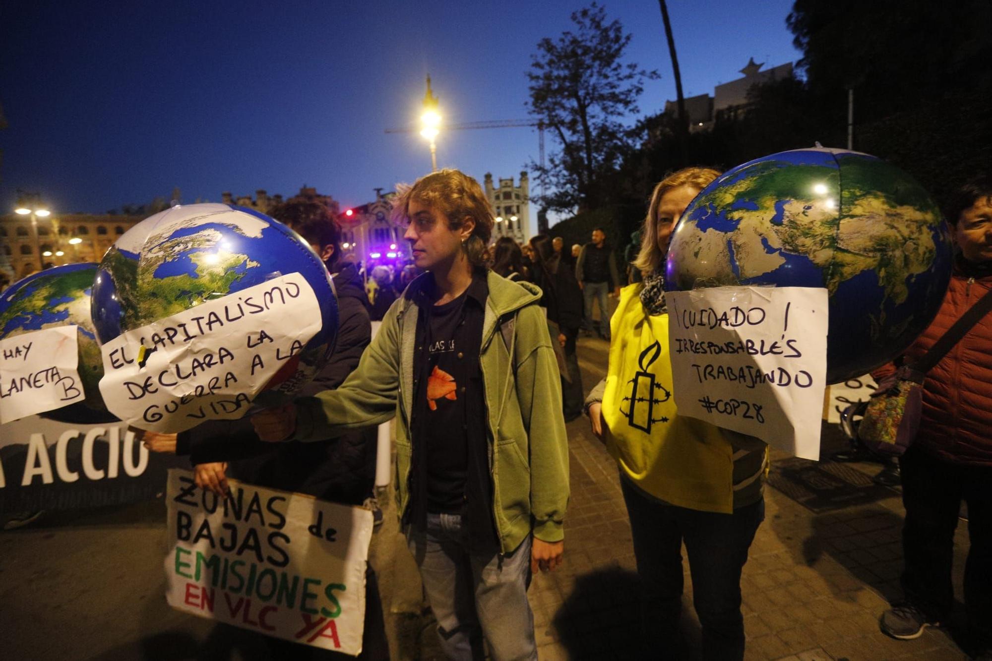 Concentración por la justicia climática y energética en València