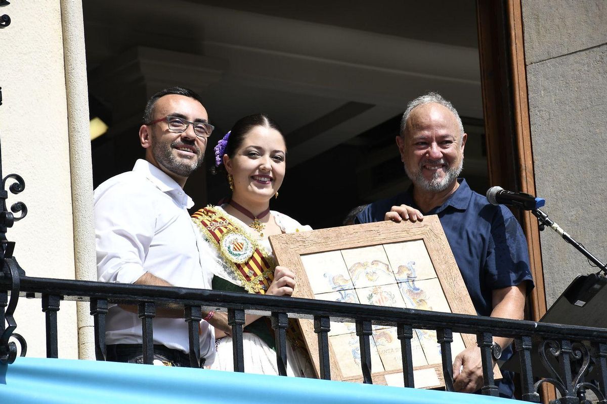 Joan Raga protagonizó la Crida a la Festa de las celebraciones patronales de la Mare de Déu de Gràcia del 2018.