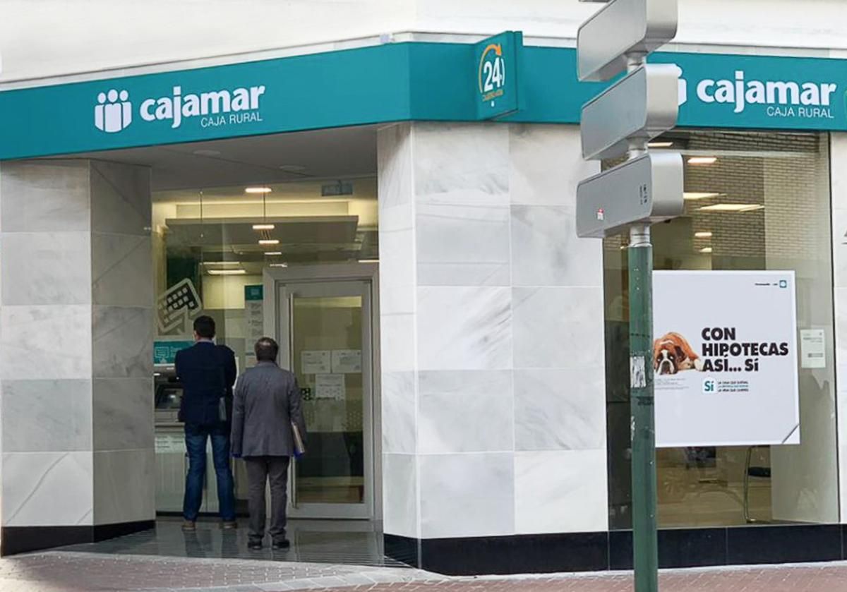 Una oficina de Cajamar.