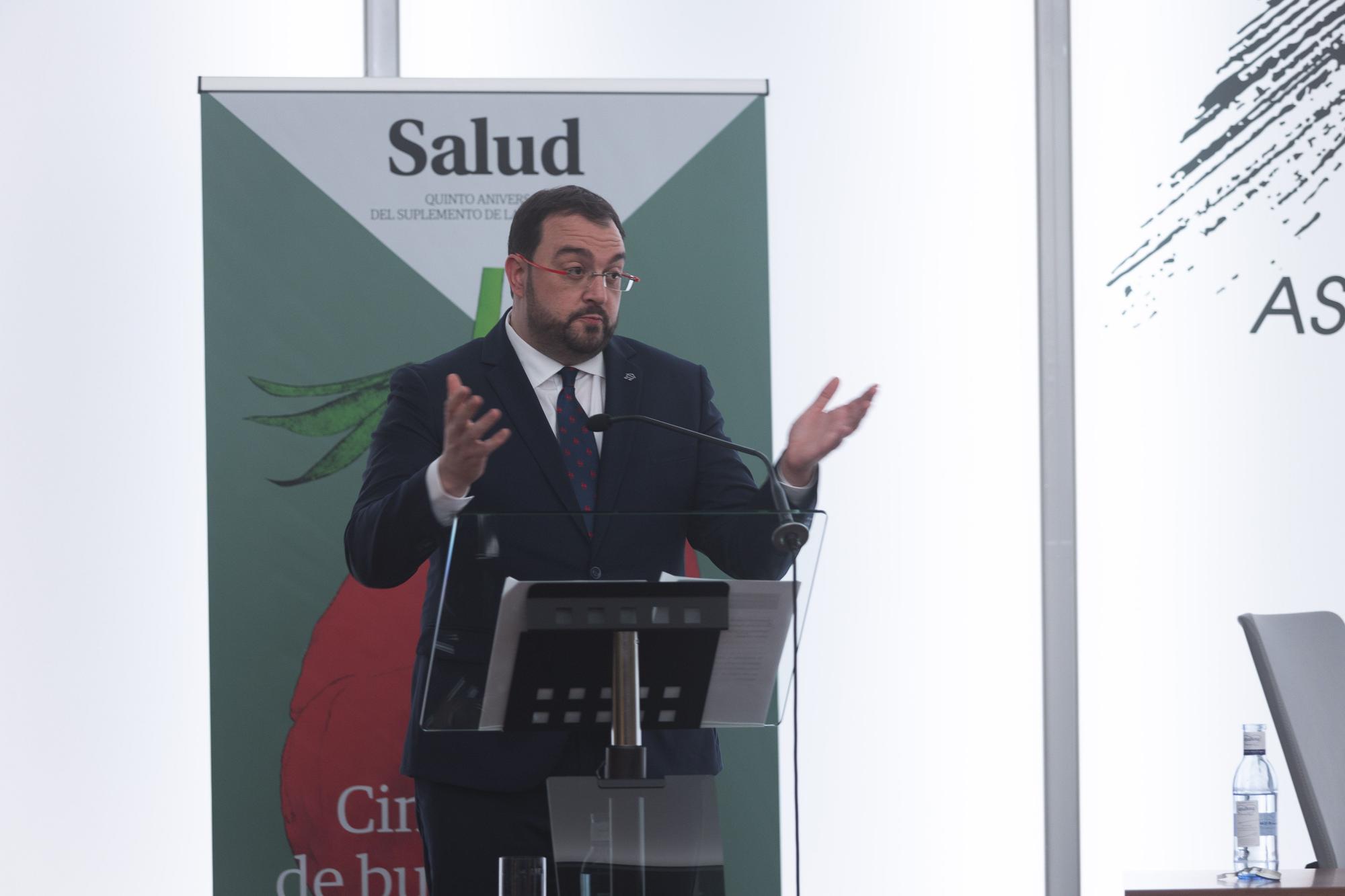 Quinto aniversario del Suplemento "Salud" de LA NUEVA ESPAÑA: acto en el Club Prensa