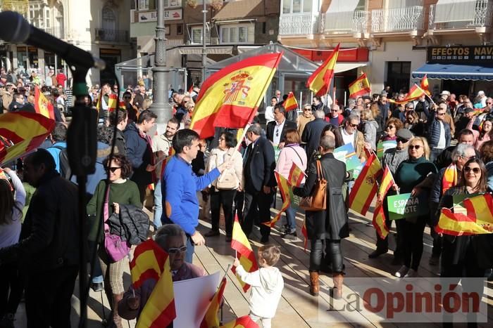 Concentración 'España existe' en Cartagena