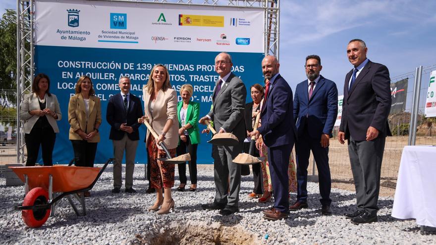 Inician la construcción de 139 viviendas en alquiler a precio asequible junto al campus de Teatinos