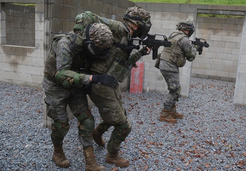 Así entrena la Brilat en la base General Morillo