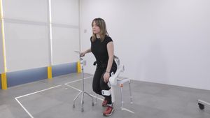 Imagen del nuevo exoesqueleto de Robopedics