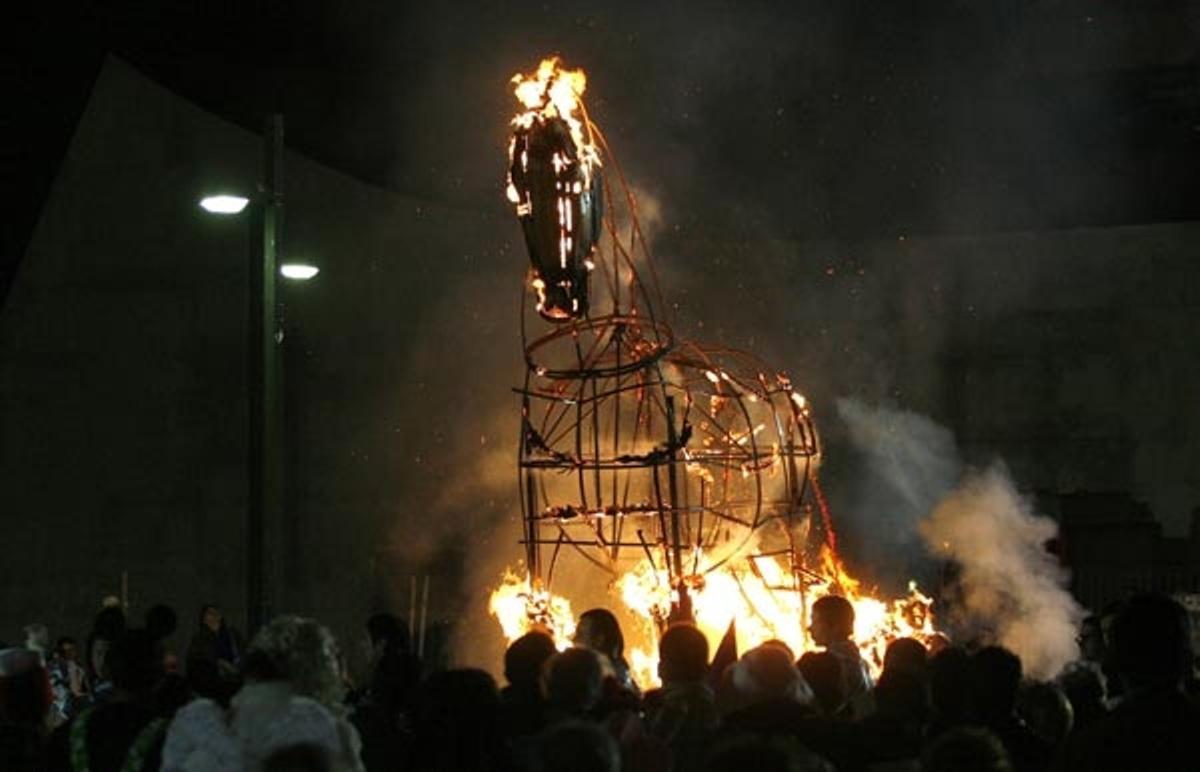 Meco del Entroido en Vigo de 2008.