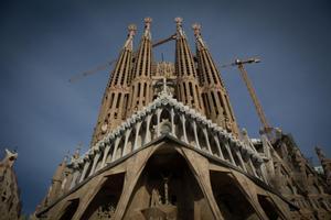 La Sagrada Familia, en Barcelona (España).