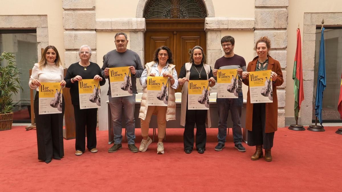 Presentación del Festival Llar, en Llanes.