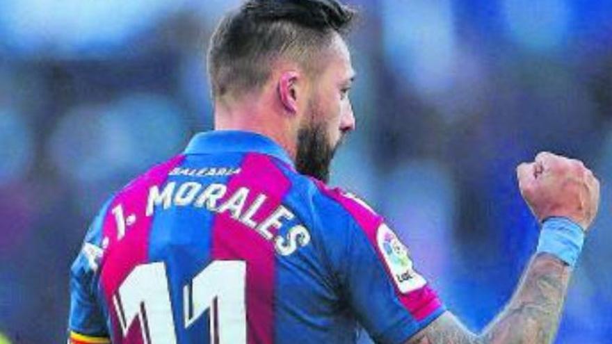 Morales, ante el Villarreal. | F. CALABUIG