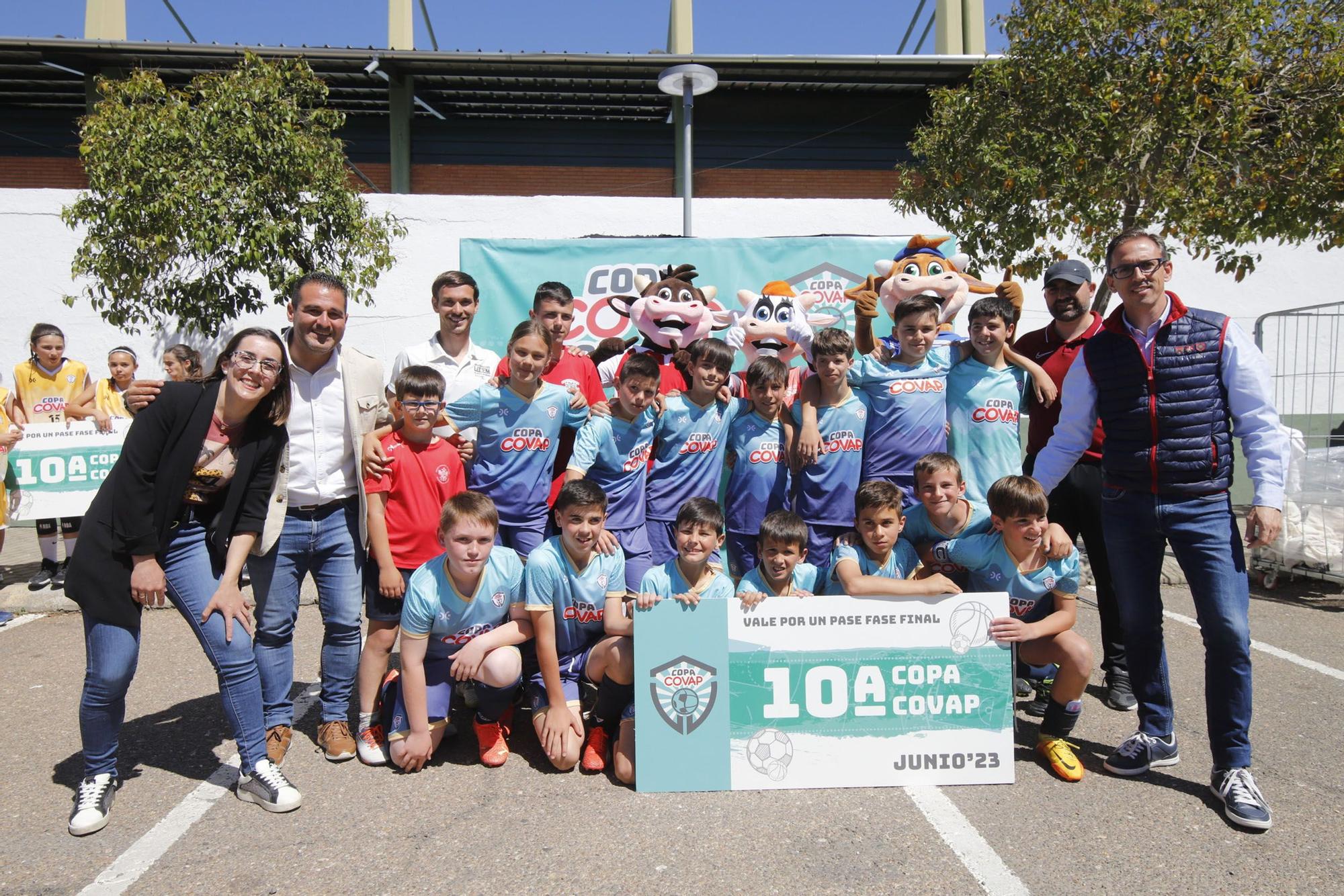 Atlético Villanueva, ganador de la 10 Copa COVAP en Pozoblanco en fútbol mixto