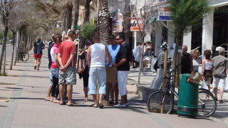 Einige der Hütchenspieler an der Playa sind nun verurteilt worden.